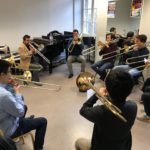 Masterclass de Pedro Carrero en el Conservatorio Regional de París