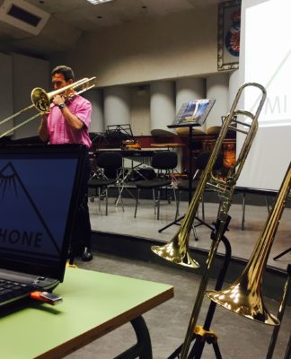Presentación del nuevo trombón Miraphone MB 6600 by Salvador Tarraso.