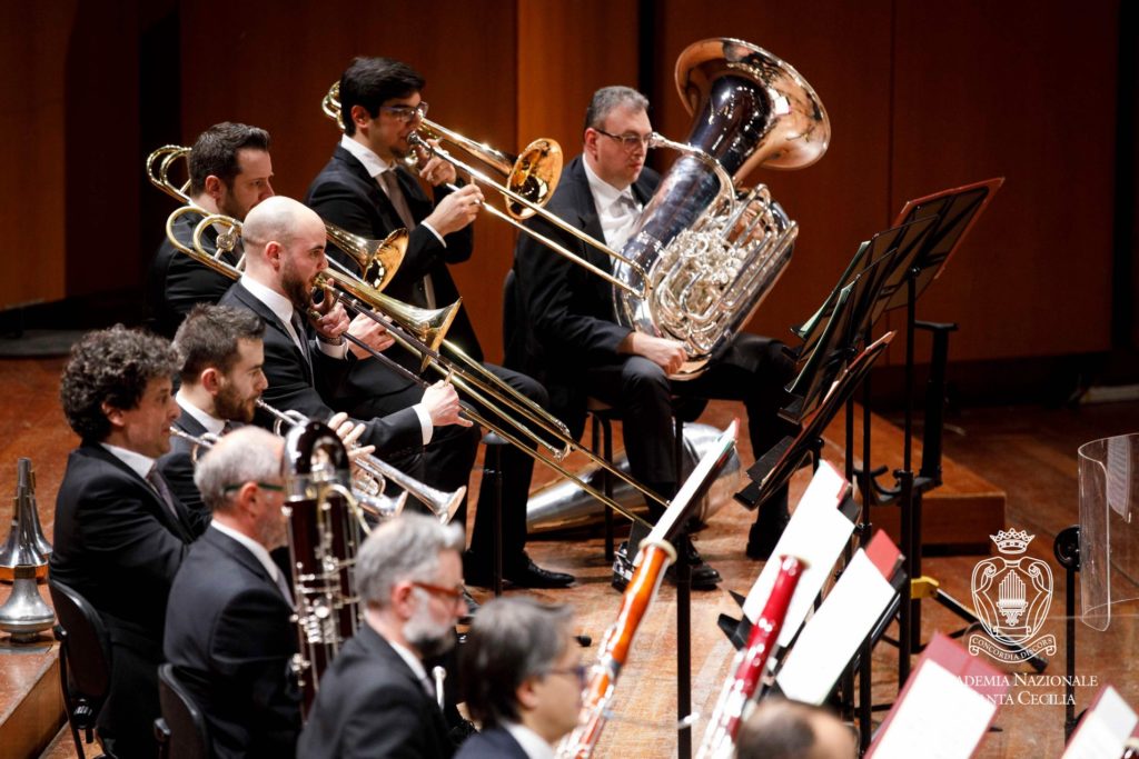 Orquesta de la Accademia Nazionale di Santa Cecilia.