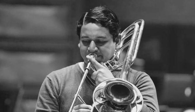 Contemplación. Nuevo trabajo del trombonista Miguel Sánchez.